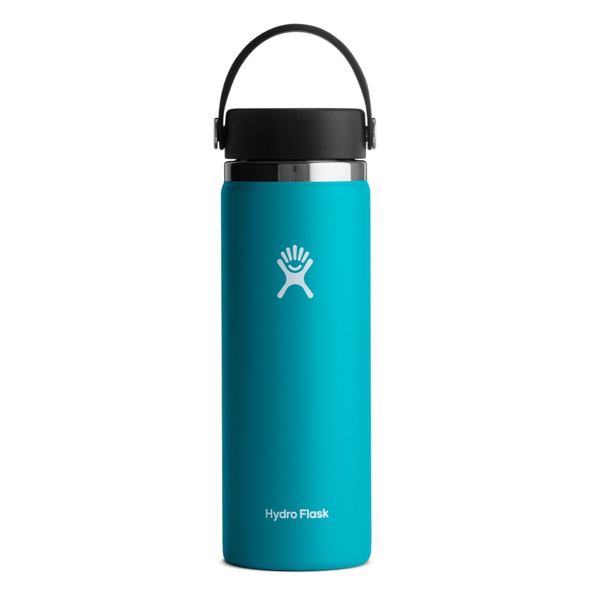 2 Authentic Hydro flask store 20 oz Wide Mouth Laguna Seagrass