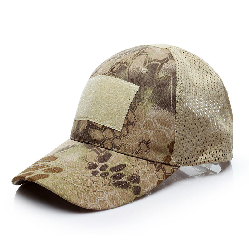 Black Stealth - Velcro Mesh Tactical Cap (Gen 2)