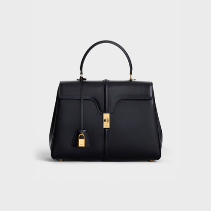 CLASSIQUE 16 BAG IN SATINATED CALFSKIN BLACK