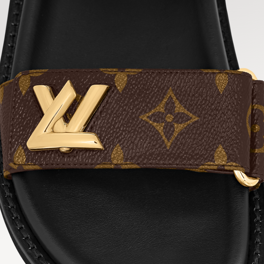 LV Sunset Flat Comfort Sandal