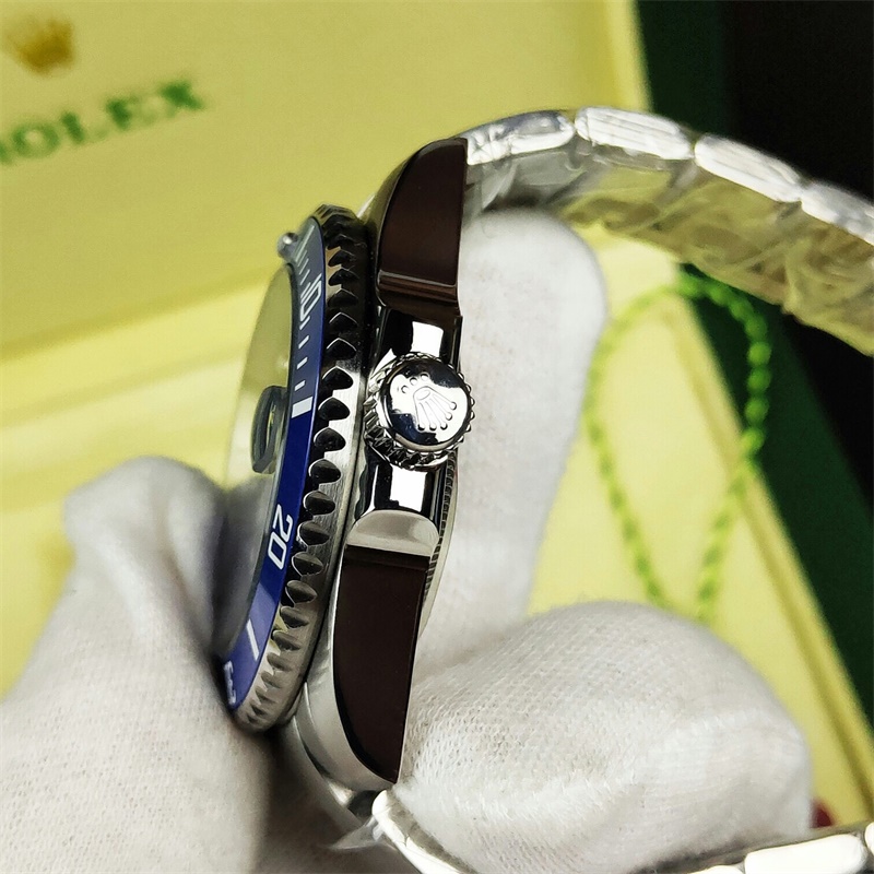 Submariner Date Blue Diamond Mens Watch