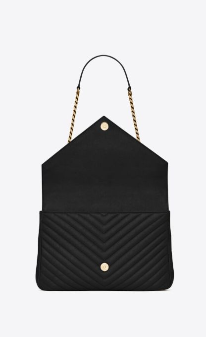 COLLEGE LARGE CHAIN BAG IN QUILTED LEATHER