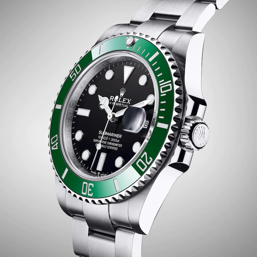 Submariner Date Kermit Green Bezel Men's Watch