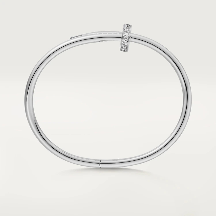 Juste un Clou bracelet, white gold, diamonds