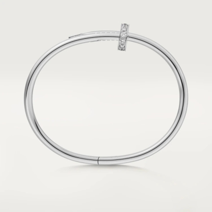 Juste un Clou bracelet, white gold, diamonds