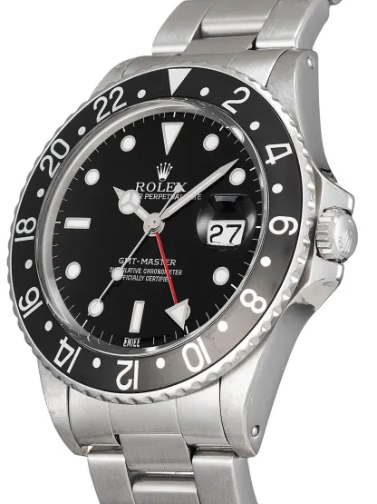 GMT-Master II Black Dial Oystersteel Men's Watch