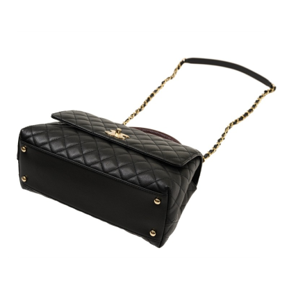 CHANEL MAXI FLAP BAG WITH TOP HANDLE