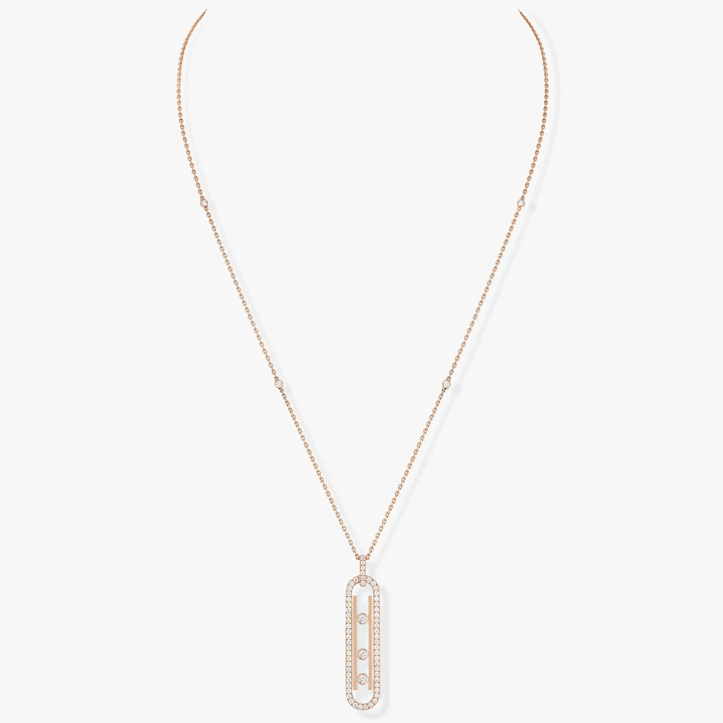 MOVE 10TH necklace in small size available in 2 colors