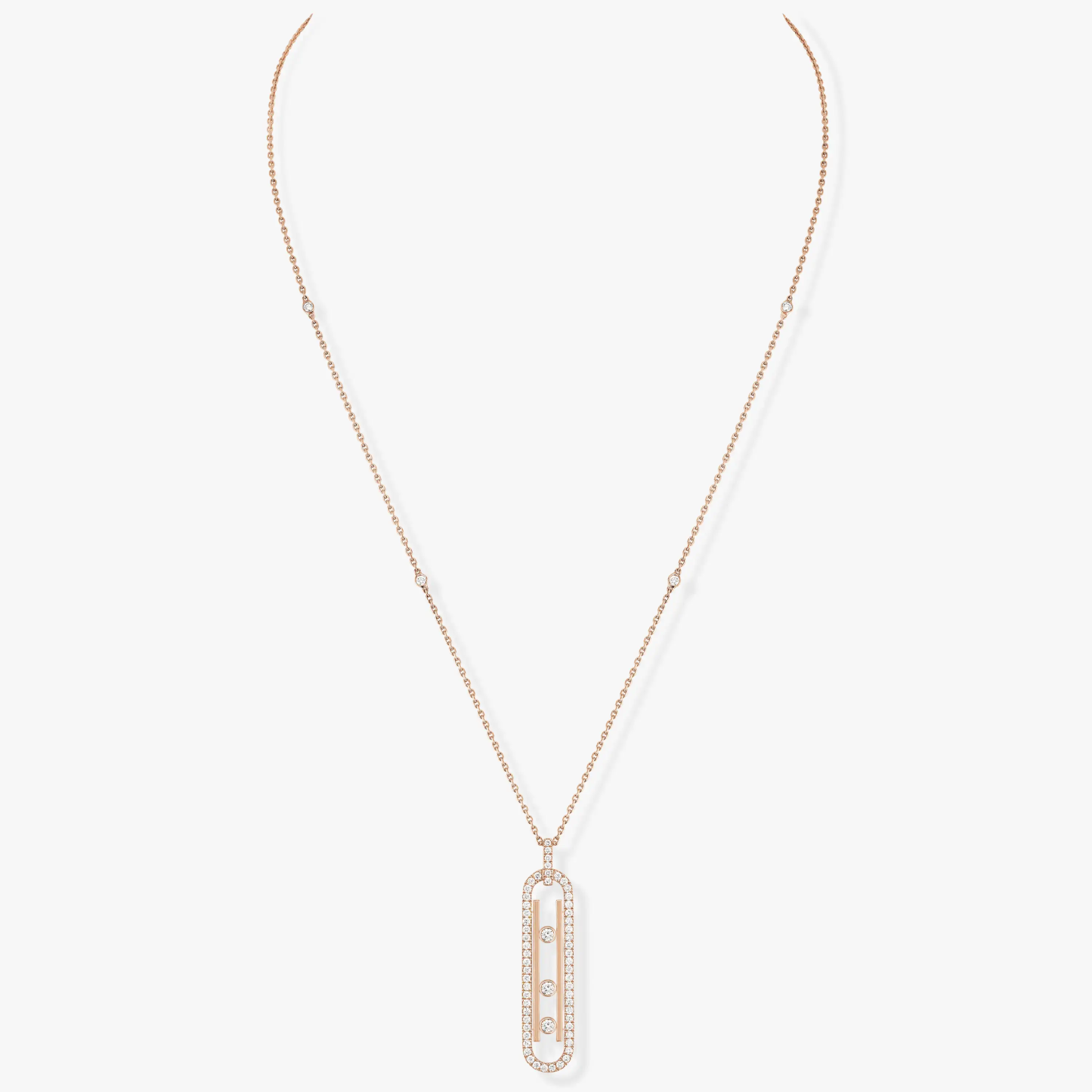 MOVE 10TH necklace in small size available in 2 colors