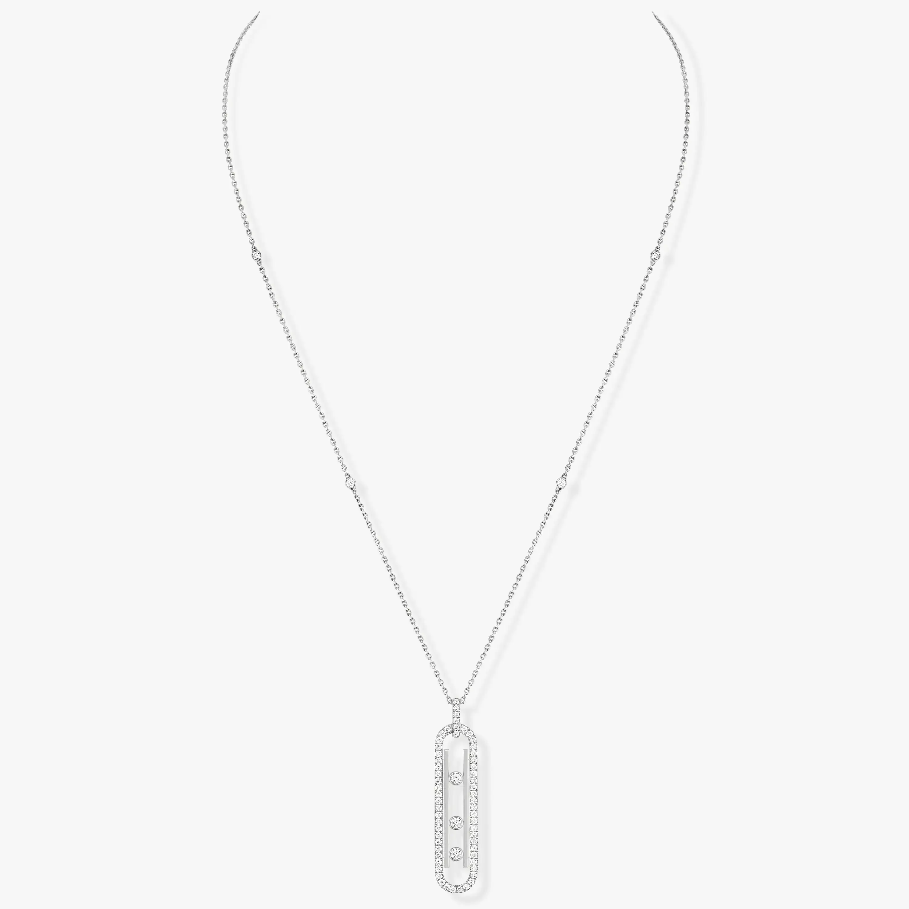 MOVE 10TH necklace in small size available in 2 colors