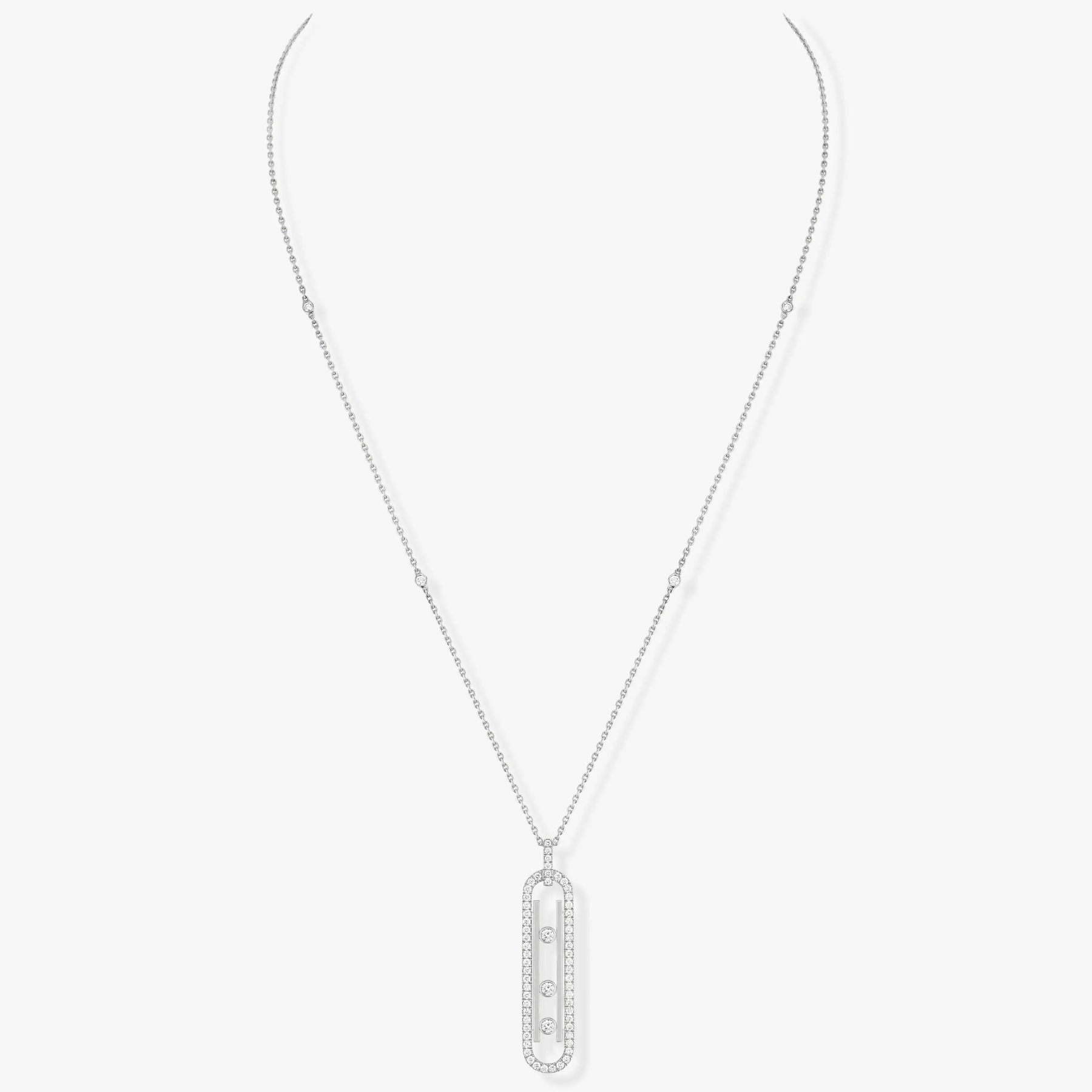 MOVE 10TH necklace in small size available in 2 colors