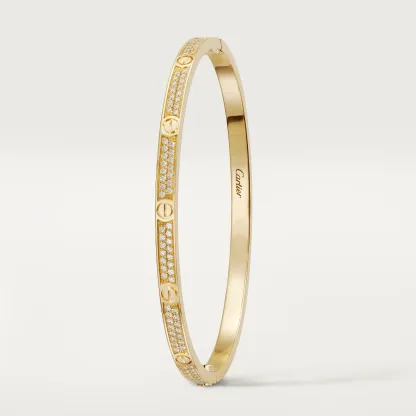 LOVE BRACELET, SMALL MODEL, PAVÉ