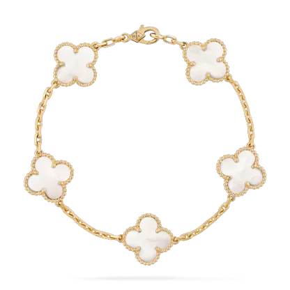 Vintage Alhambra bracelet, 5 motifs