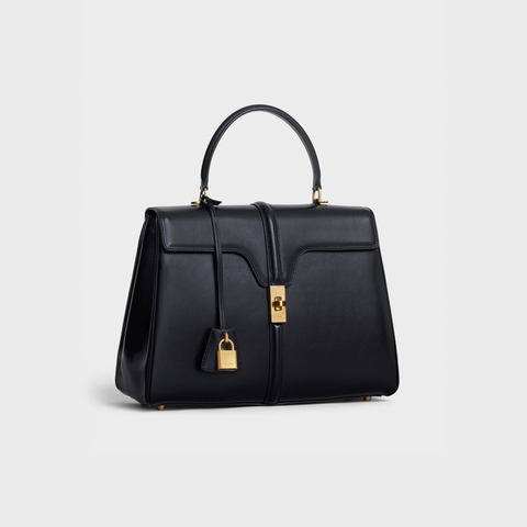 CLASSIQUE 16 BAG IN SATINATED CALFSKIN BLACK
