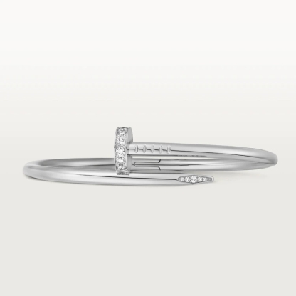 Juste un Clou bracelet, white gold, diamonds