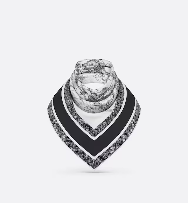 TOILE DE JOUY VOYAGE 90 SQUARE SCARF