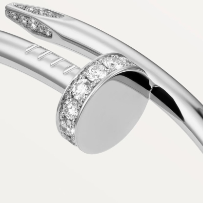 Juste un Clou bracelet, white gold, diamonds