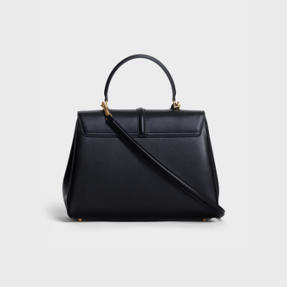 CLASSIQUE 16 BAG IN SATINATED CALFSKIN BLACK