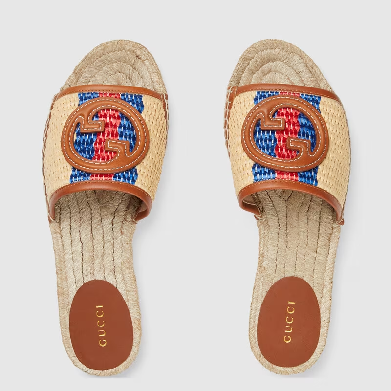 WOMEN'S INTERLOCKING G ESPADRILLE