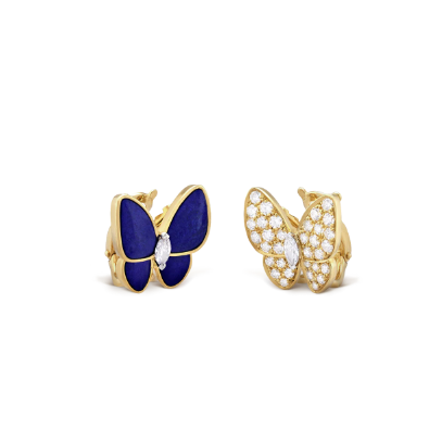Two Butterfly earrings
