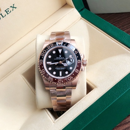 GMT-Master II Root Beer Rose Gold