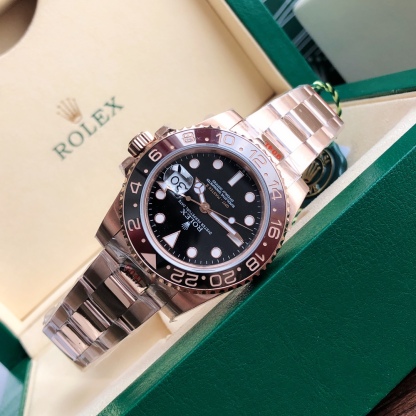 GMT-Master II Root Beer Rose Gold
