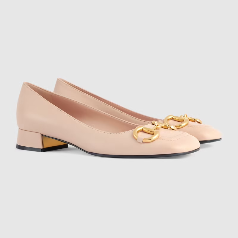 WOMEN'S BALLET FLAT WITH HORSEBIT