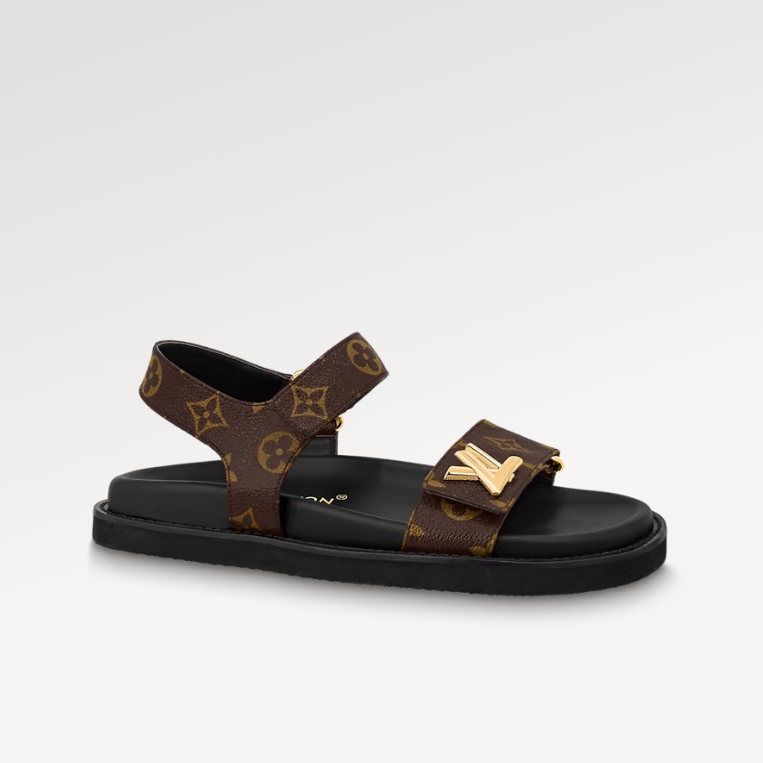 LV Sunset Flat Comfort Sandal