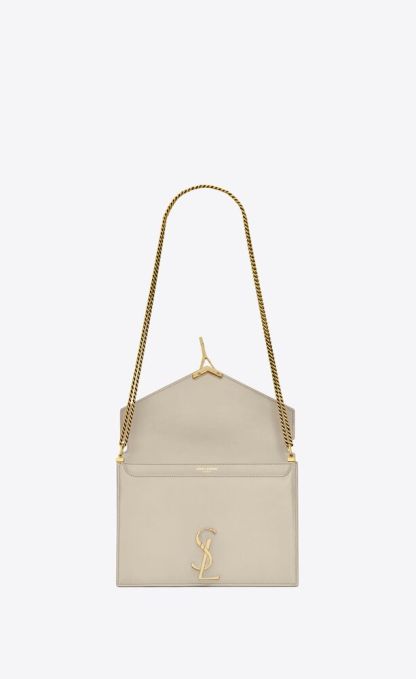 CASSANDRA MEDIUM CHAIN BAG IN SMOOTH LEATHER