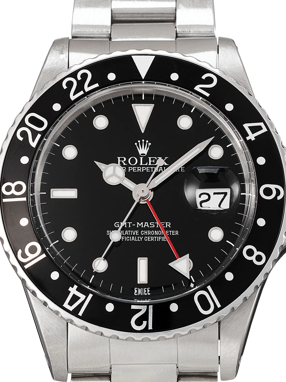 GMT-Master II Black Dial Oystersteel Men's Watch