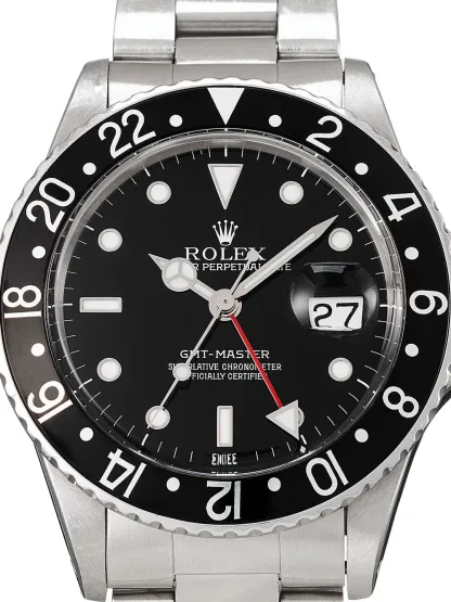 GMT-Master II Black Dial Oystersteel Men's Watch