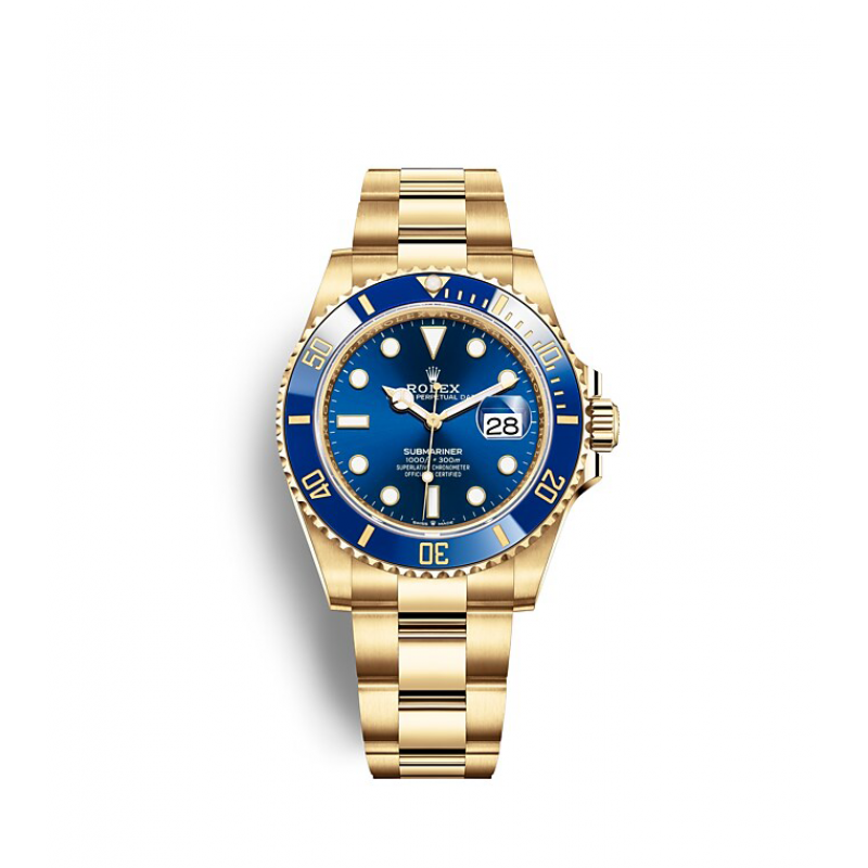 Submariner Date Solid 18k Yellow Gold Men's Watch