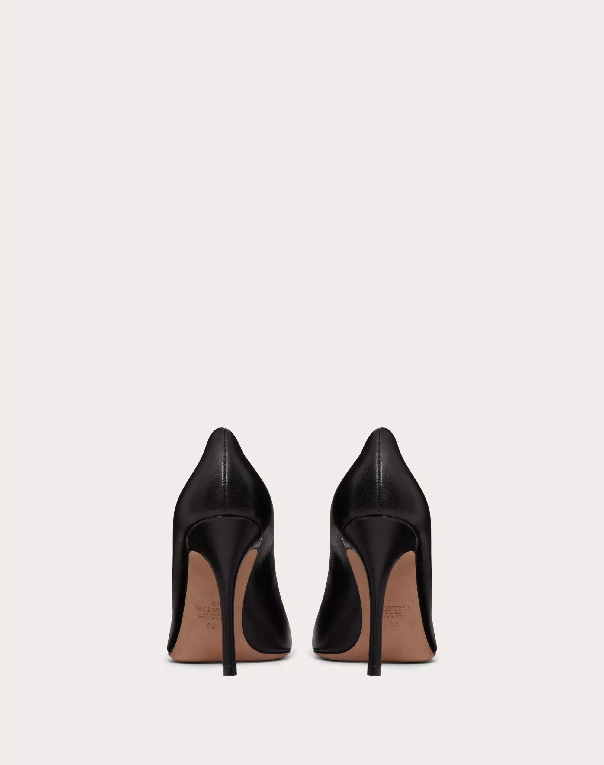 VALENTINO GARAVANI ONE STUD PUMP WITH CRYSTALS 100MM