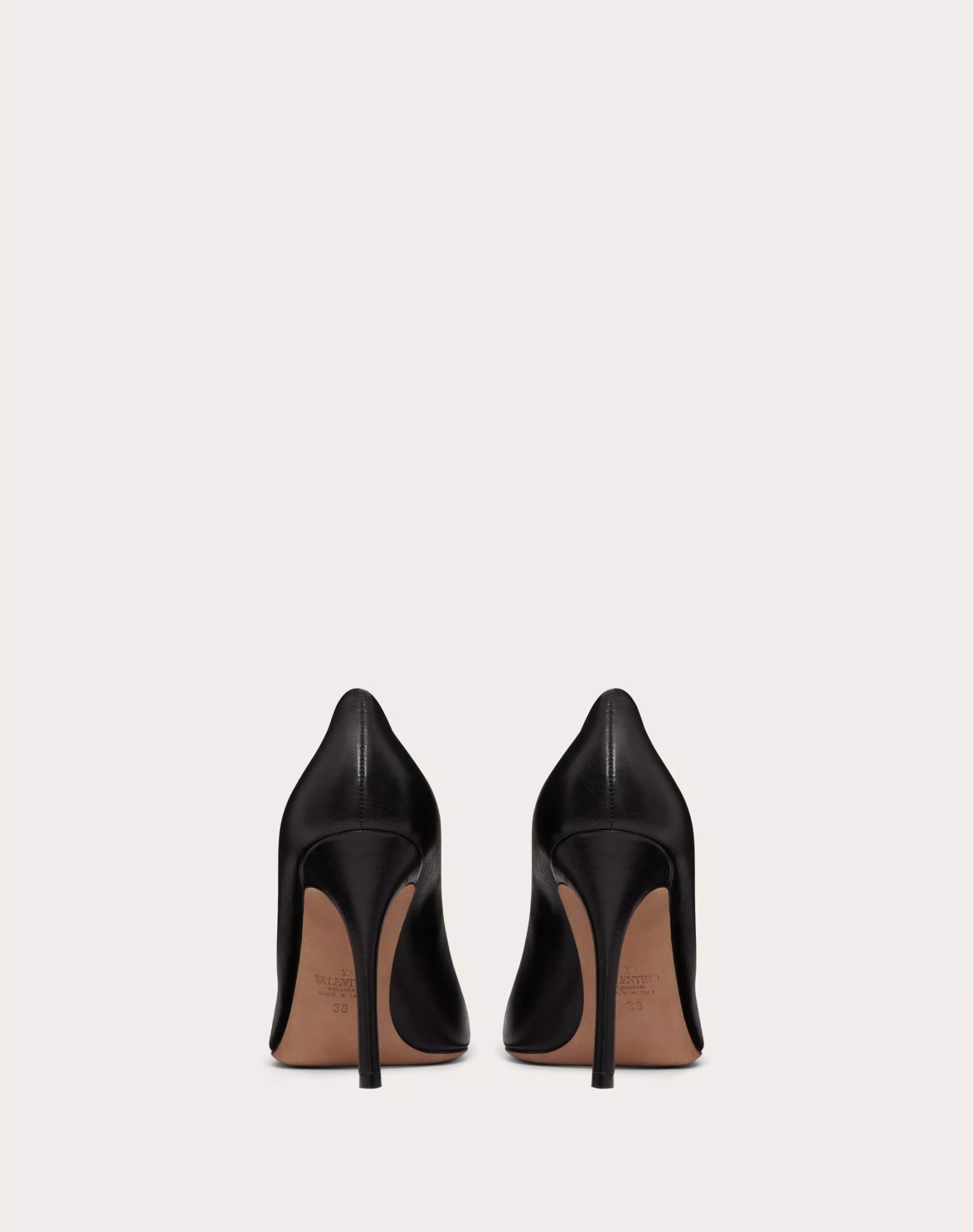 VALENTINO GARAVANI ONE STUD PUMP WITH CRYSTALS 100MM