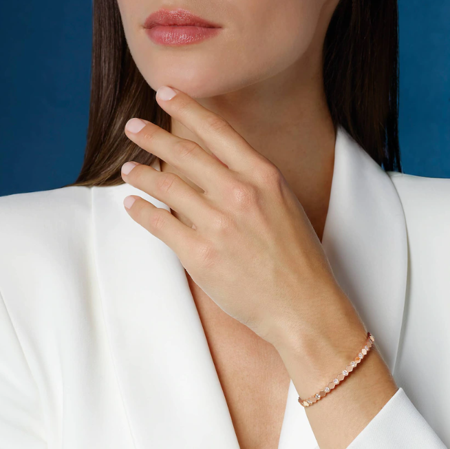 BEE MY LOVE BRACELET Rose gold, diamonds