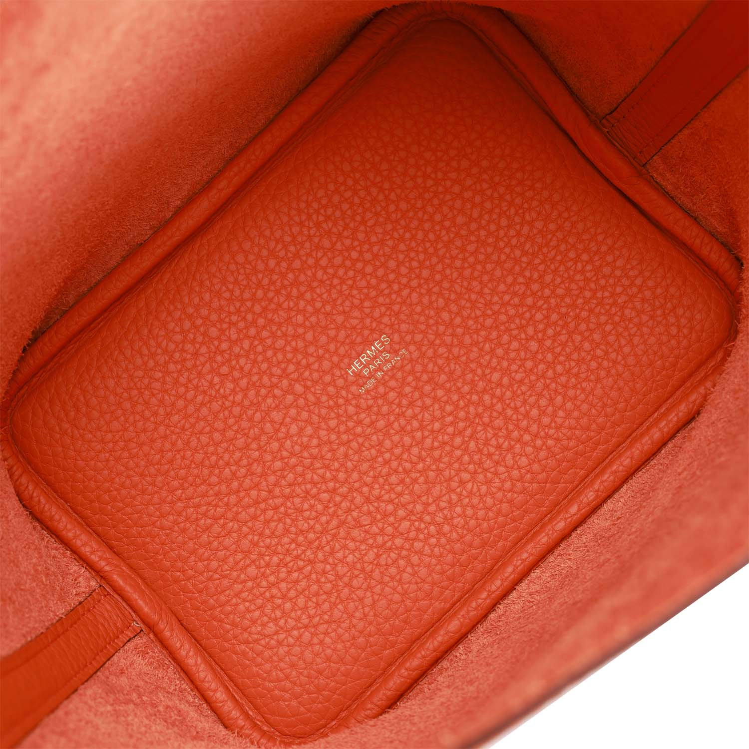 Hermès Picotin Lock 18 Orange H Clemence Gold Hardware