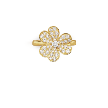 Frivole ring, 1 flower, small model