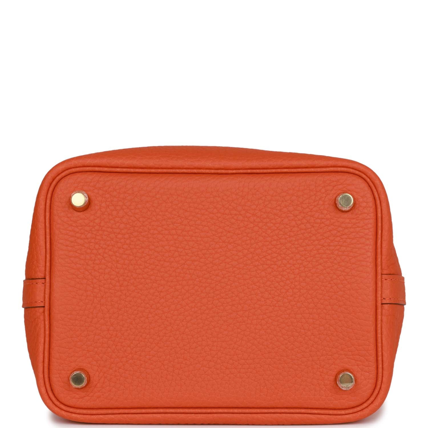 Hermès Picotin Lock 18 Orange H Clemence Gold Hardware