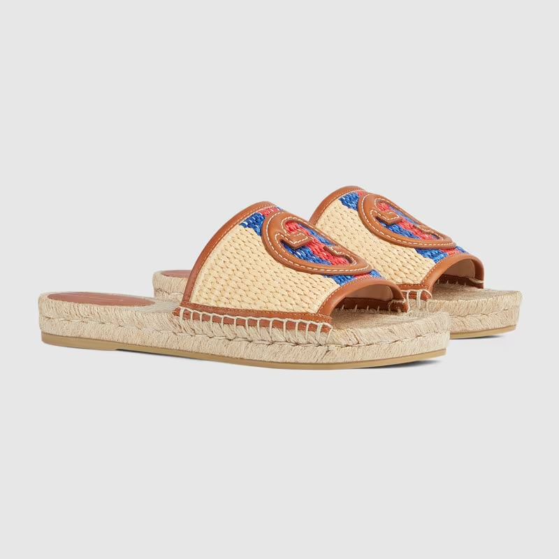 WOMEN'S INTERLOCKING G ESPADRILLE