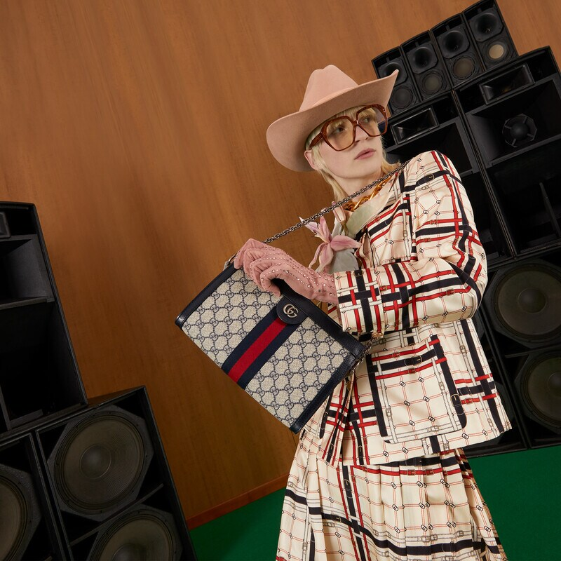 OPHIDIA Series GG Small Shoulder Bag