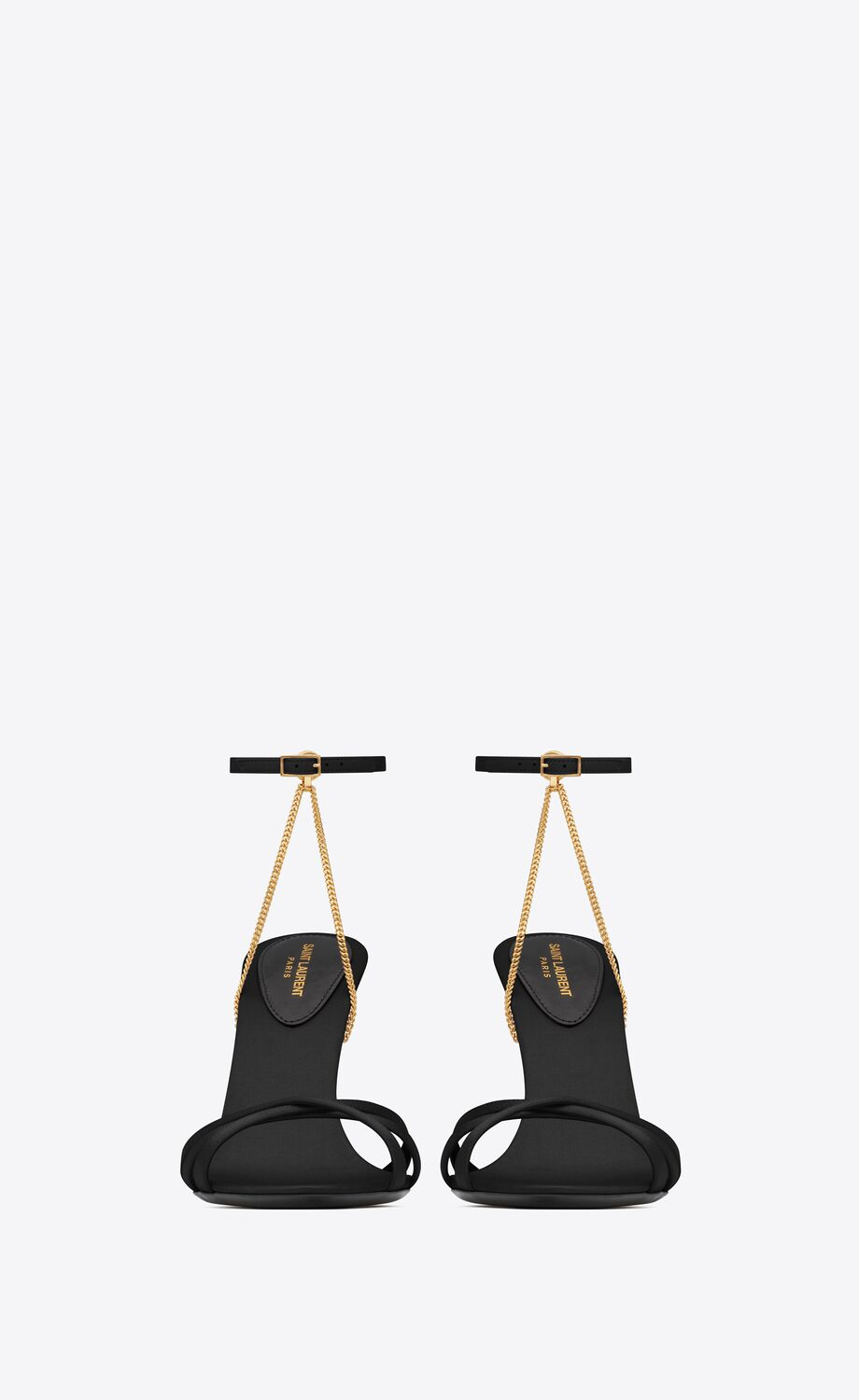 MELODY SANDALS IN CREPE SATIN