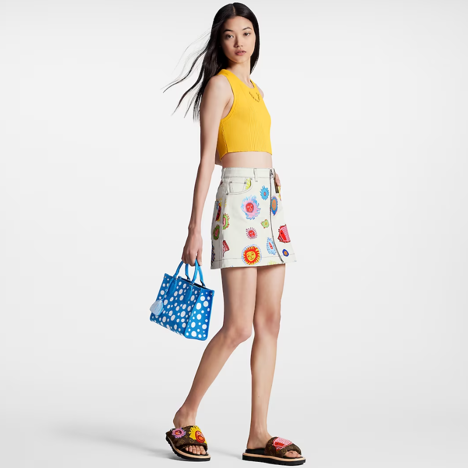 LV x YK Pool Pillow Flat Comfort Mule