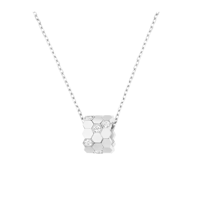 BEE MY LOVE PENDANT SMALL MODEL White gold, diamonds