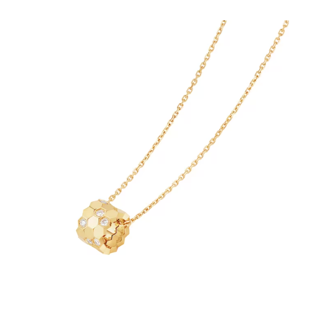 BEE MY LOVE Pendant 18K yellow gold, diamonds