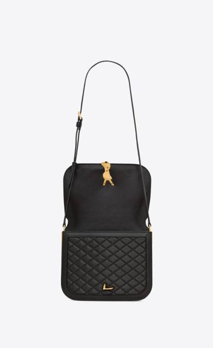 SOLFERINO MEDIUM SUPPLE SATCHEL IN QUILTED LAMBSKIN