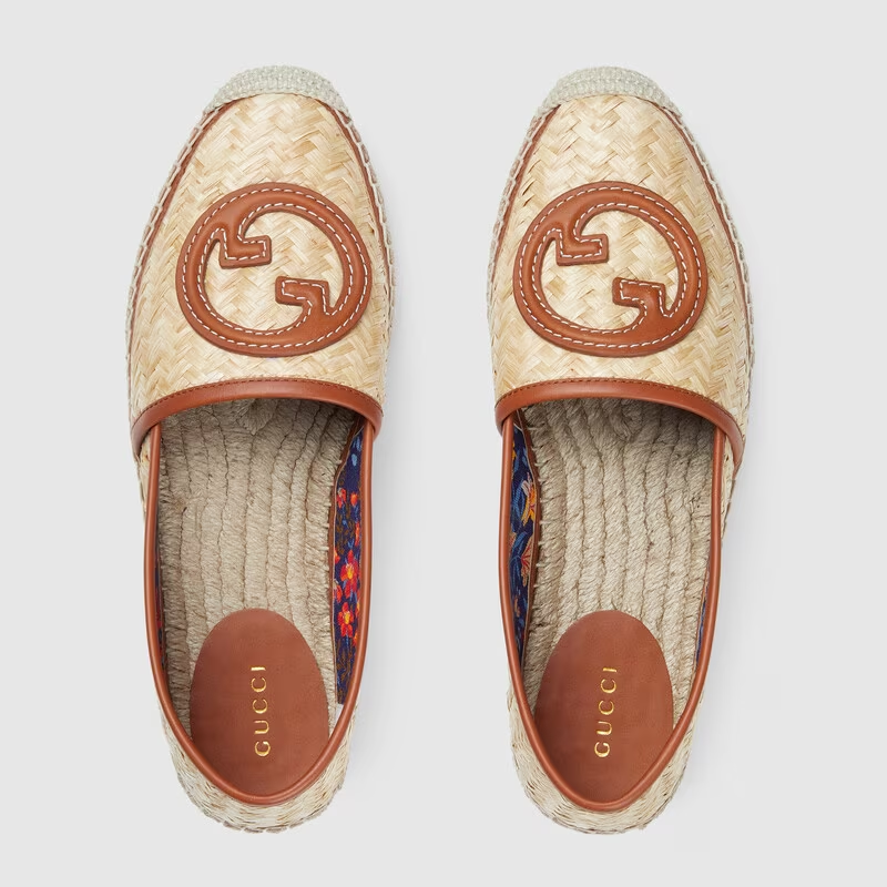 WOMEN'S INTERLOCKING G ESPADRILLE