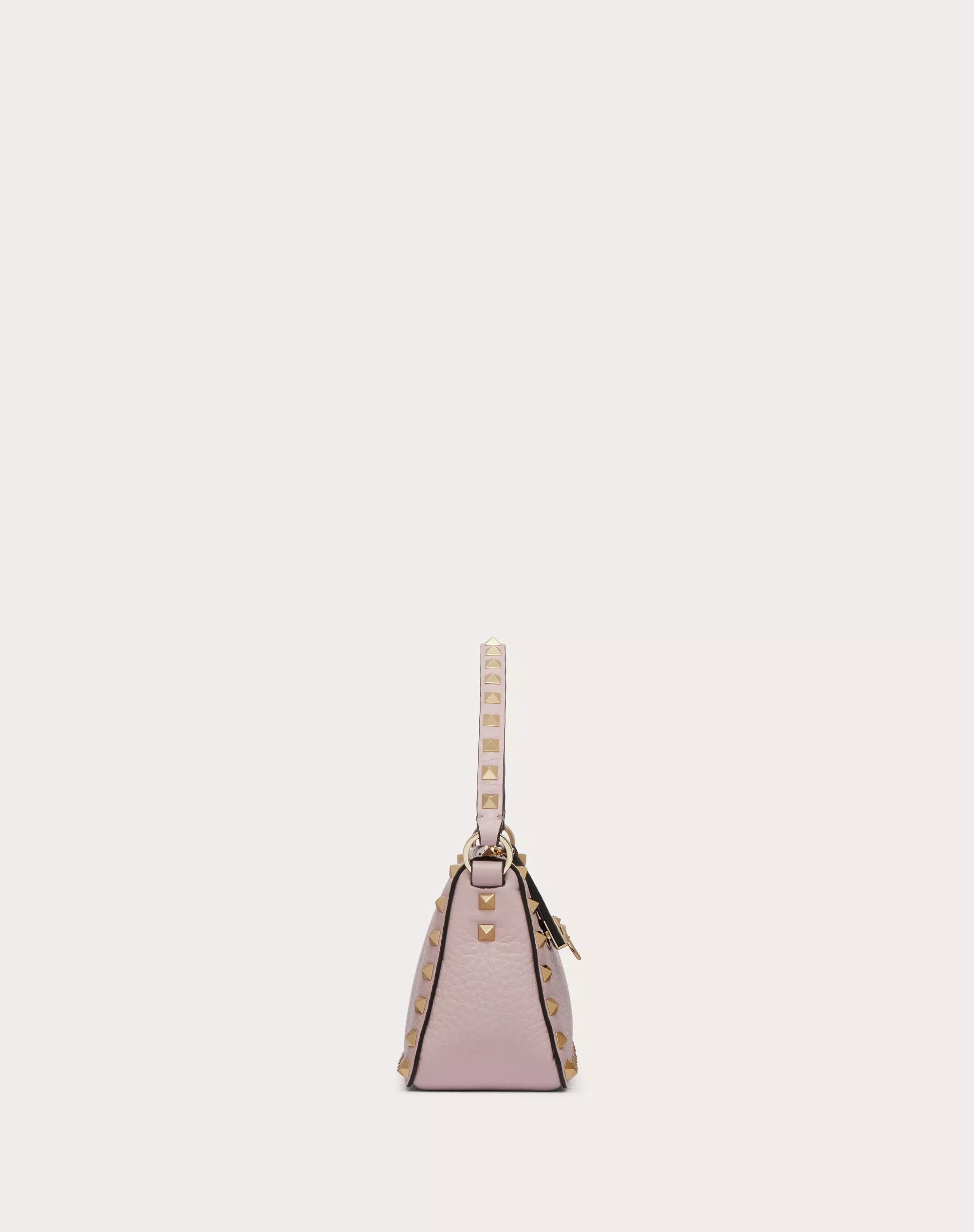 SMALL ROCKSTUD GRAINY CALFSKIN CROSSBODY BAG