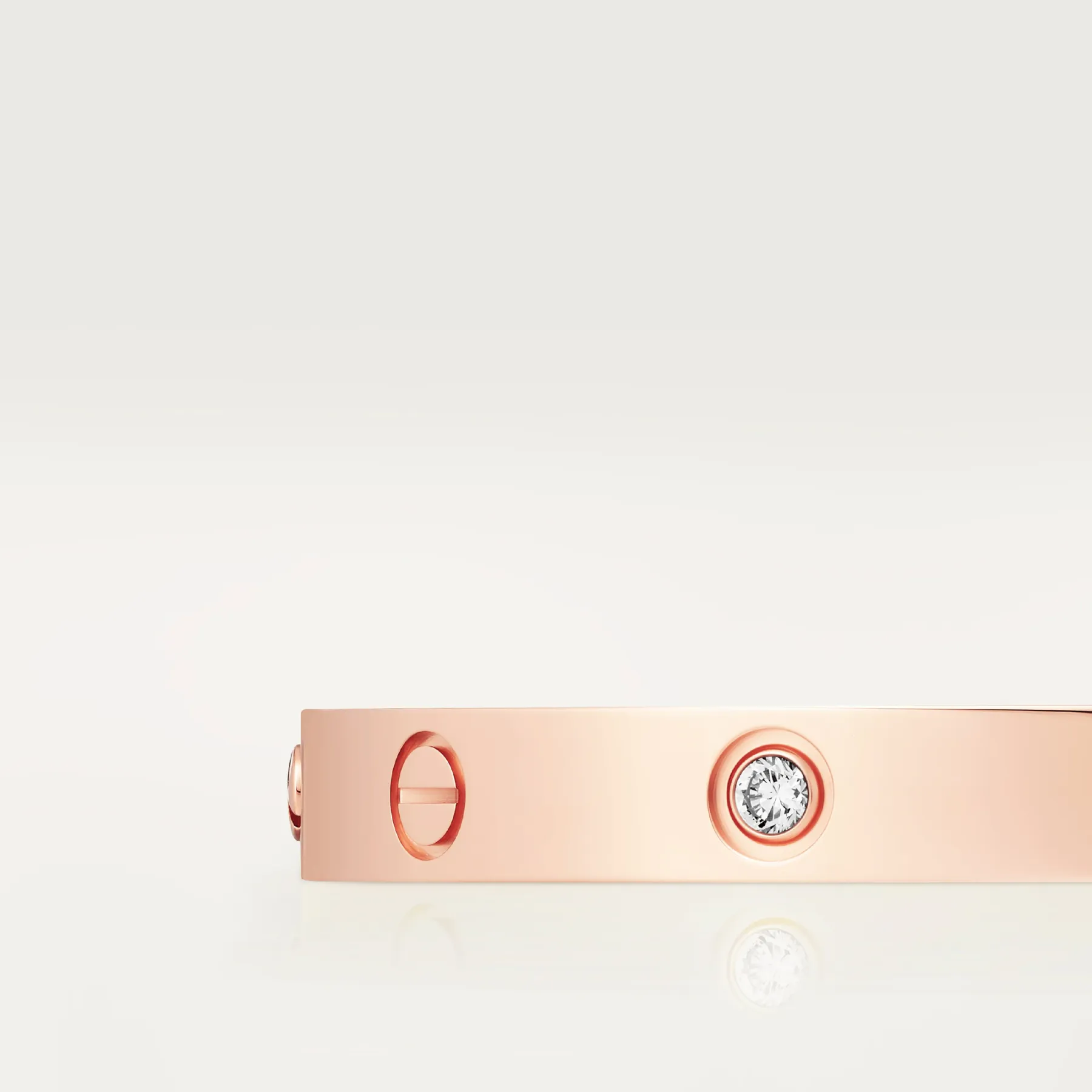 LOVE BRACELET, 4 DIAMONDS