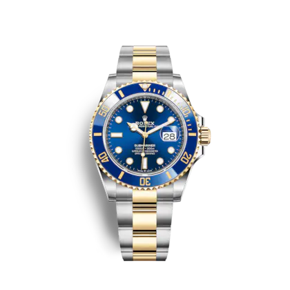 Submariner Date Two Tone Oyster Bracelet Men's Watch
