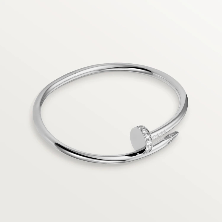 Juste un Clou bracelet, white gold, diamonds